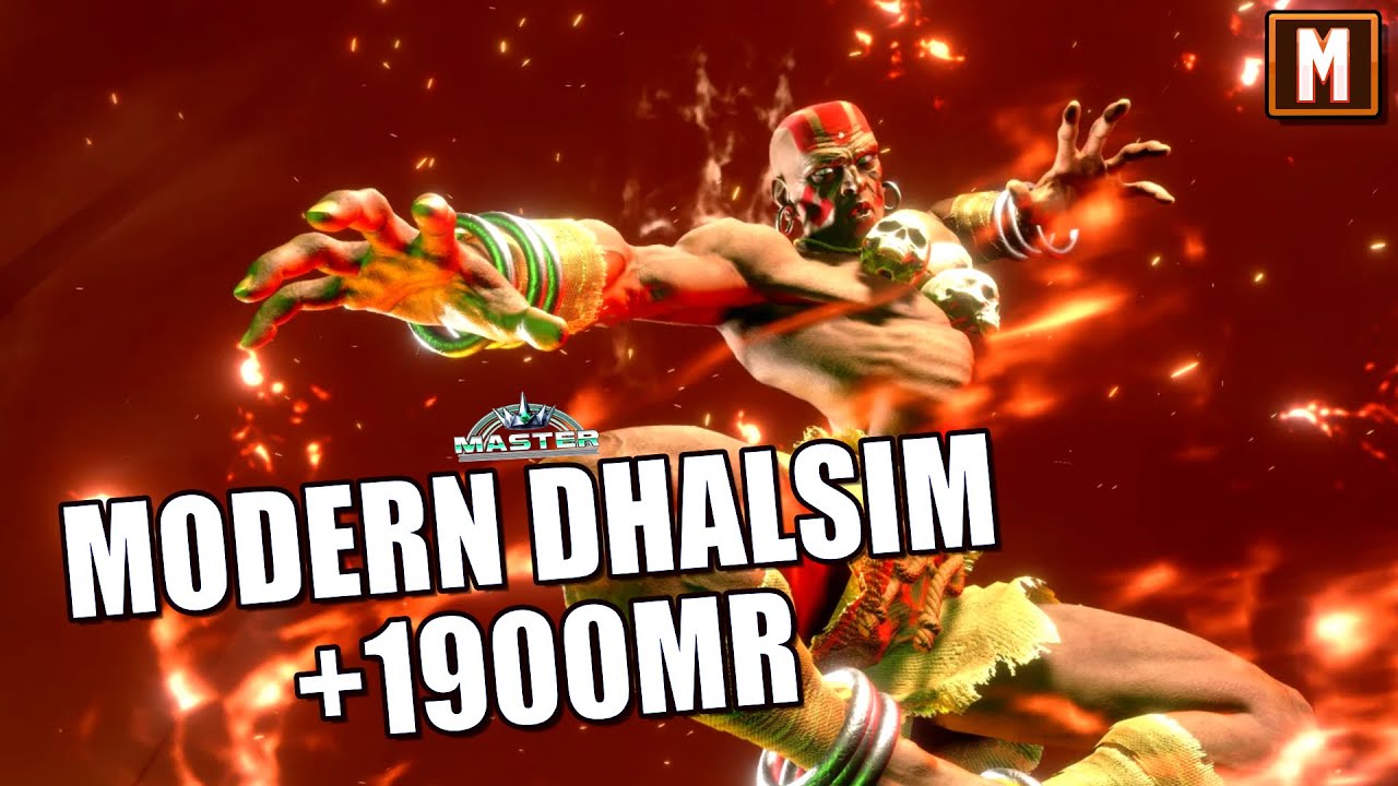 STREET FIGHTER 6 - NUMBER 1 MODERN DHALSIM