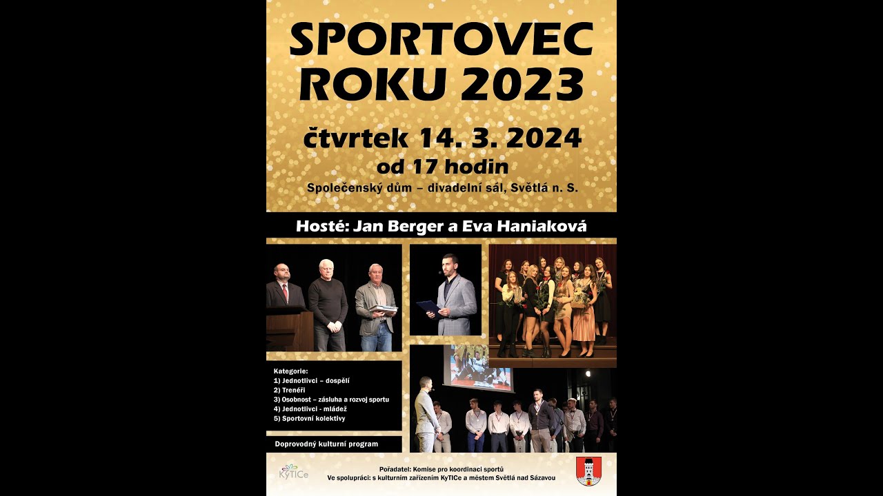 Sportovec roku 2023 Světlá n.S.