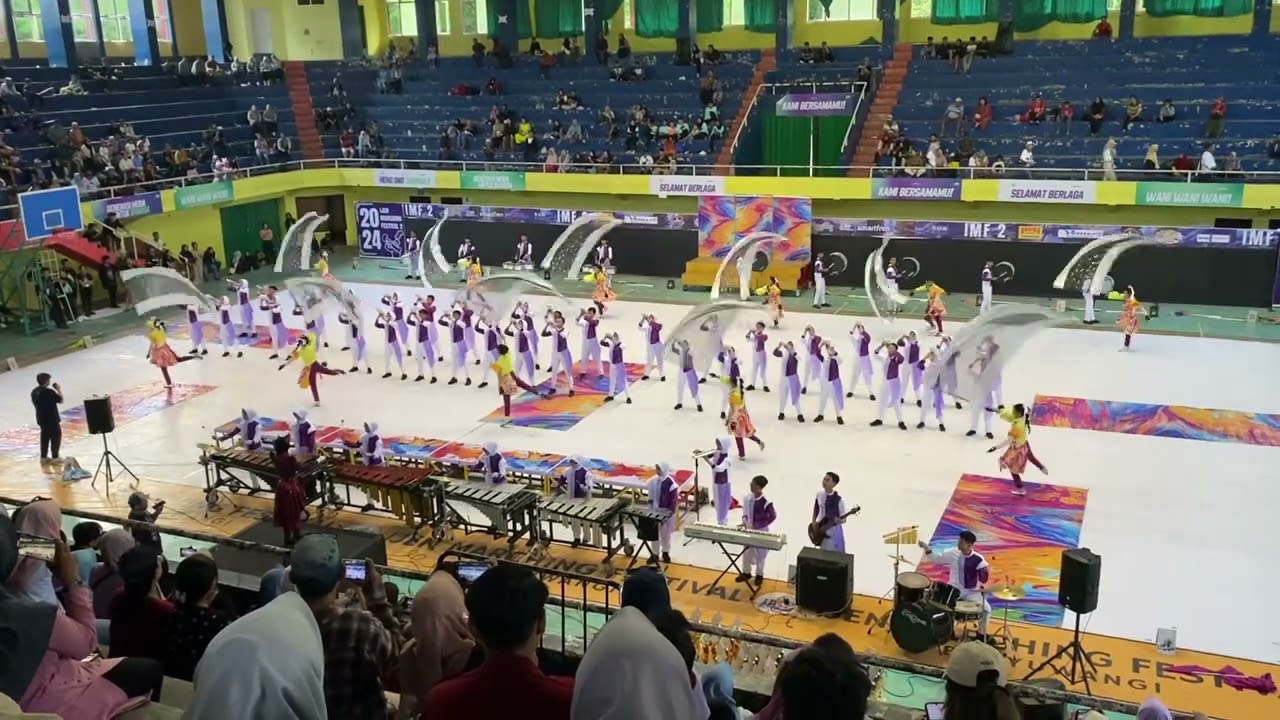 Keren Banget !! Penampilan SMPN 11 Jember Dalam Ajang Ijen Marching Festival 2024