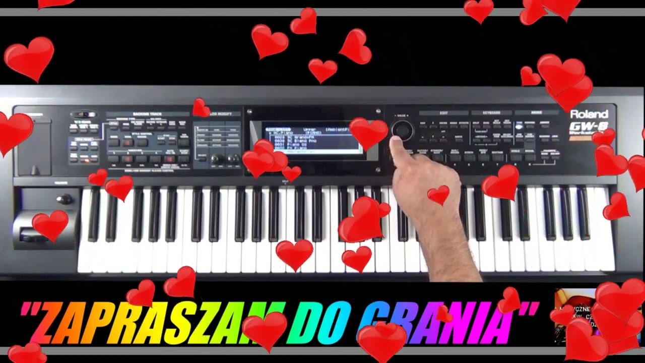 ''B I E S I A D N E -  WESELNE'' , STYLE, ROLAND GW 8, MIDI 2, GRA EMERYT PIOTR