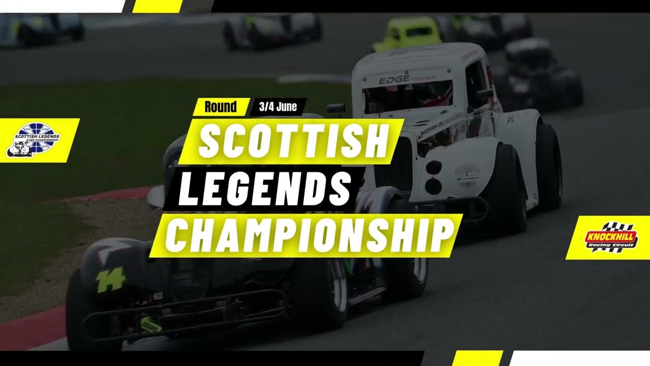 Highlights from Round 2 of the Scottish Legends Championship at Knockhill in June.