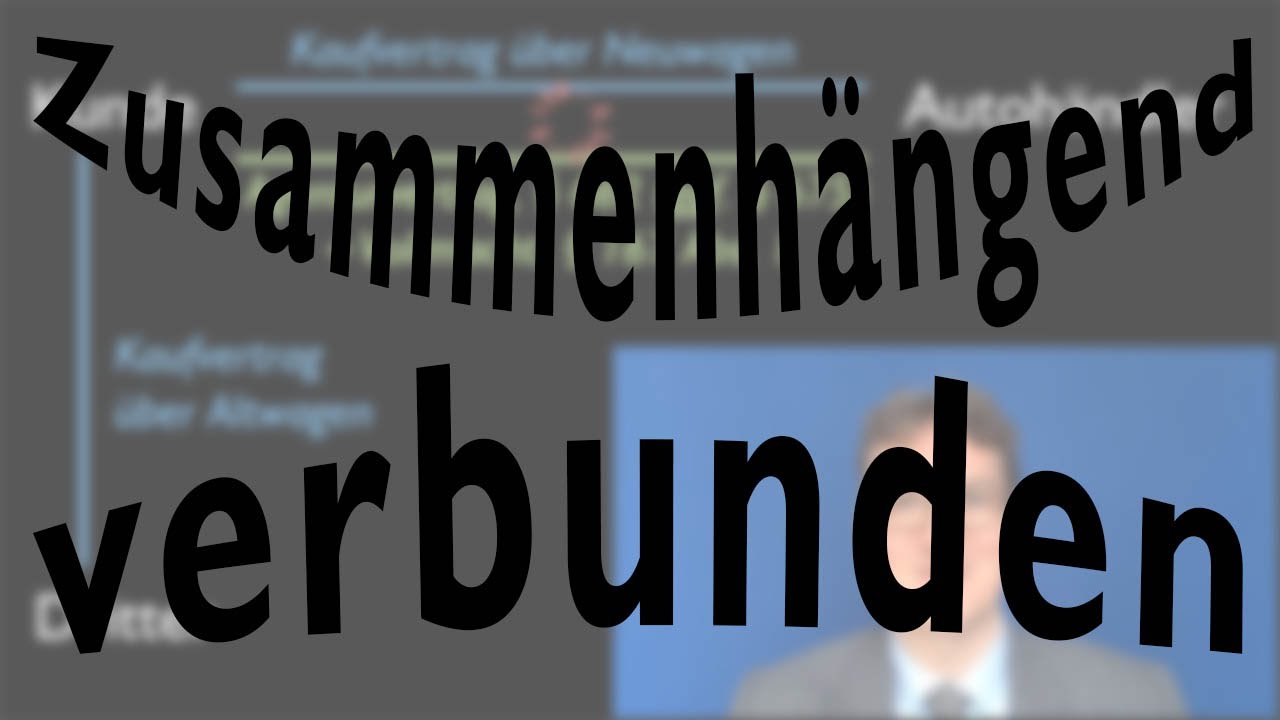 Zusammenhängende und verbundene Verträge