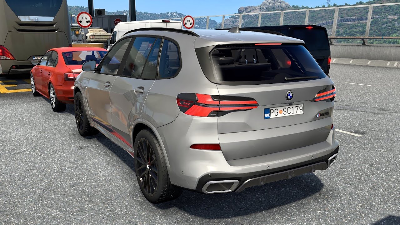 BMW X5 2024 🚐 | Realistic Steering Wheel Gameplay | ETS2 1.58