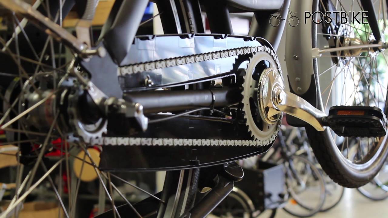 Postbike Ketting Aanspannen