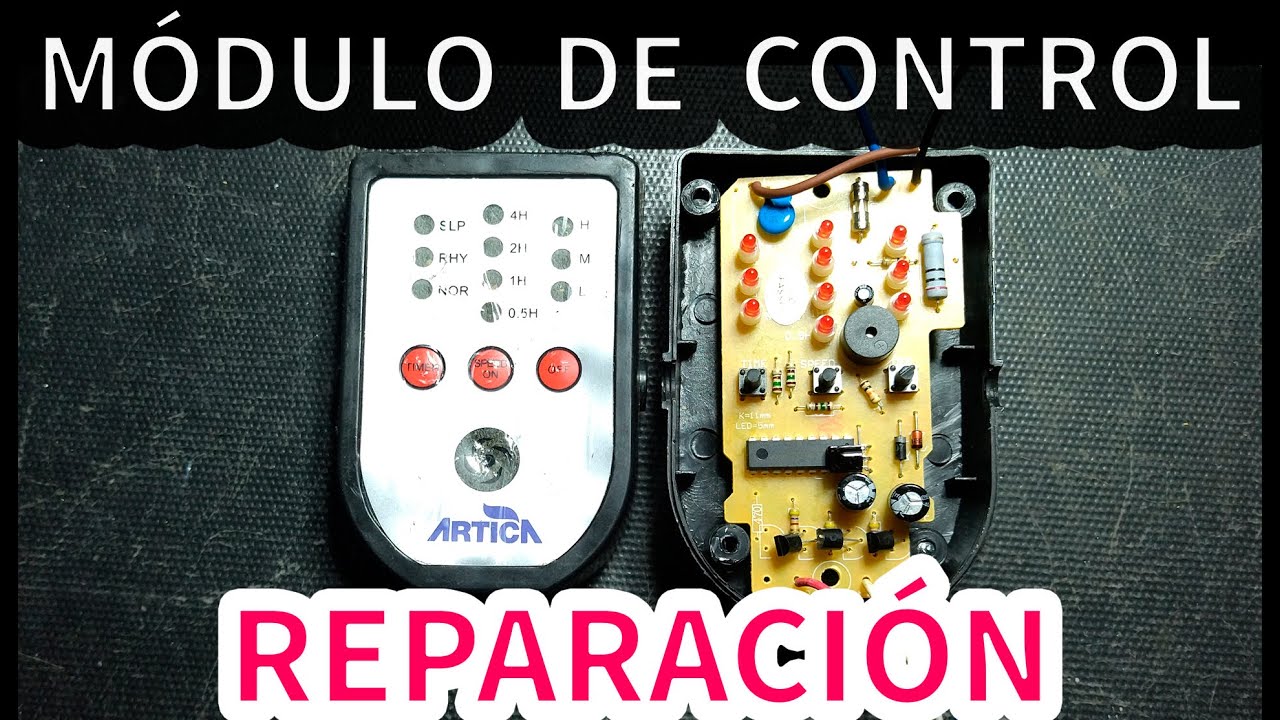 Placa de control ventilador ARTICA | Diagnóstico y reparación
