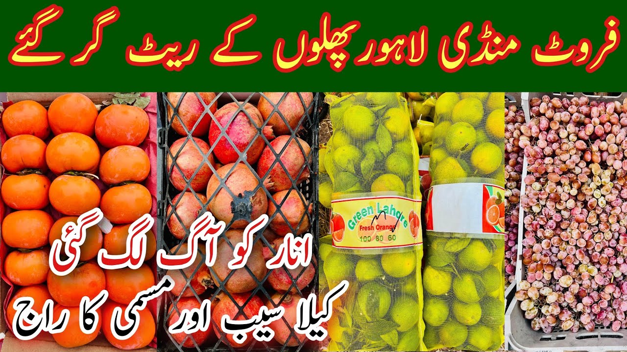Lahore Fruit Mandi Rates Today, Fruit Mandi Lahore, Fruit Market Lahore, Latest Video, Mr Phirtu