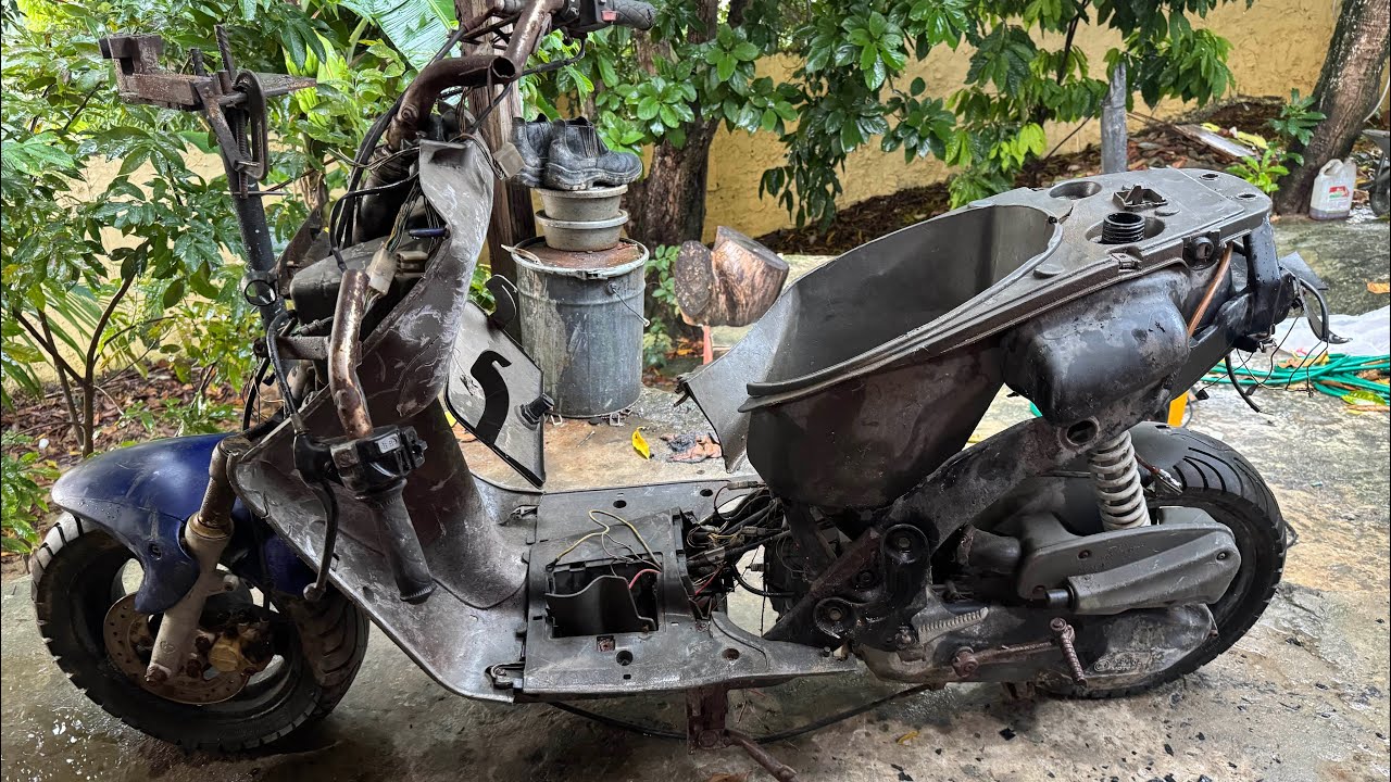 SCOOTER AUTOMATICA CONSERTO COMPLETO, DIY INVENTOS E IDEIAS