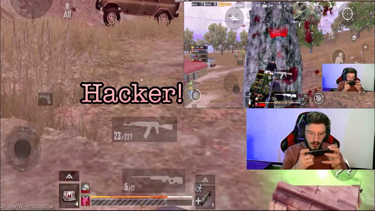 I Killed A Magic Bullet Hacker With The AWM |Amazing Trick To Kill Hacker !!