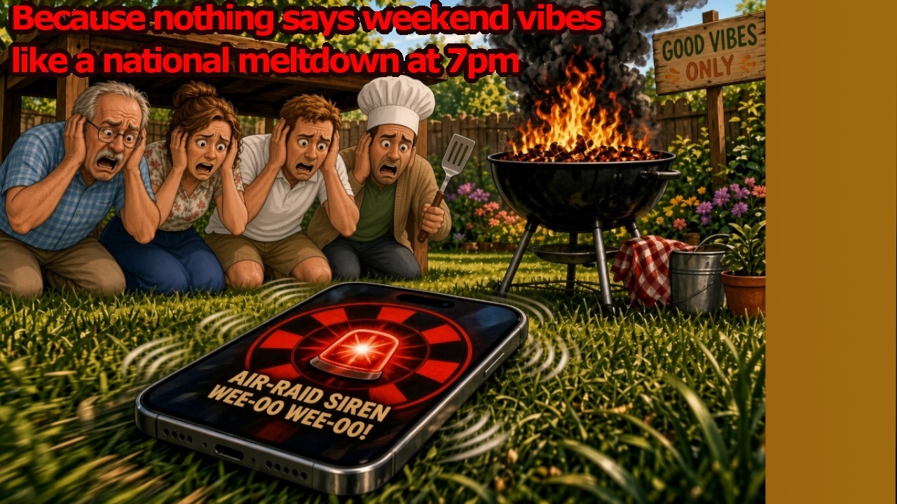 National Wildfire Alarm - Warning or Distraction?