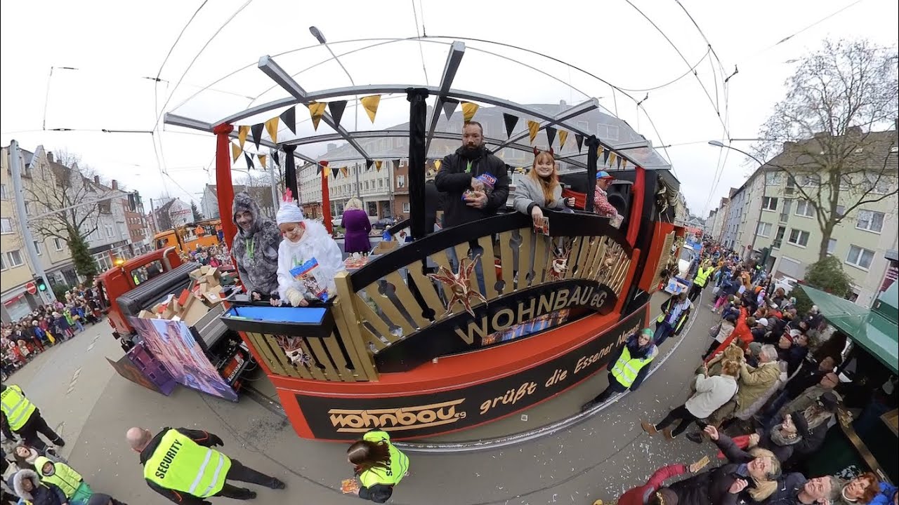 Rosenmontag mit der Wohnbau eG
