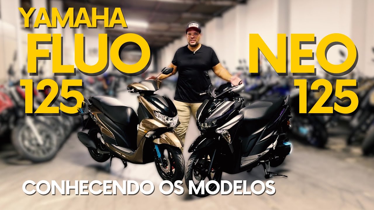 Yamaha NEO 125 e FLUO 125 - A Escolha Ideal para Mobilidade Urbana!