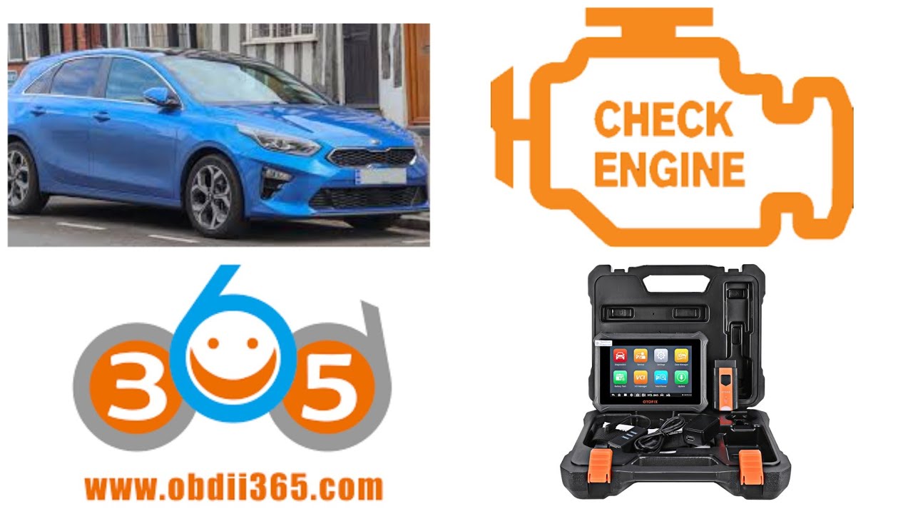 DIAGNOSTIC KIA CEED OTOFIX D1 PROs COMMON ISSUES DTC P0098:00 IAT SENSOR EXPLAINED FAULT CODE