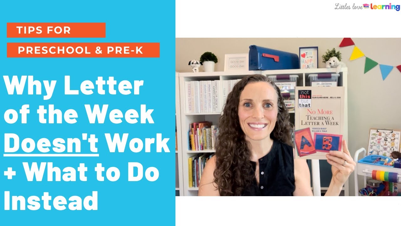 No More Letter of the Week! Here's How to Introduce the Alphabet to Preschool, Pre-K, & Kindergarten