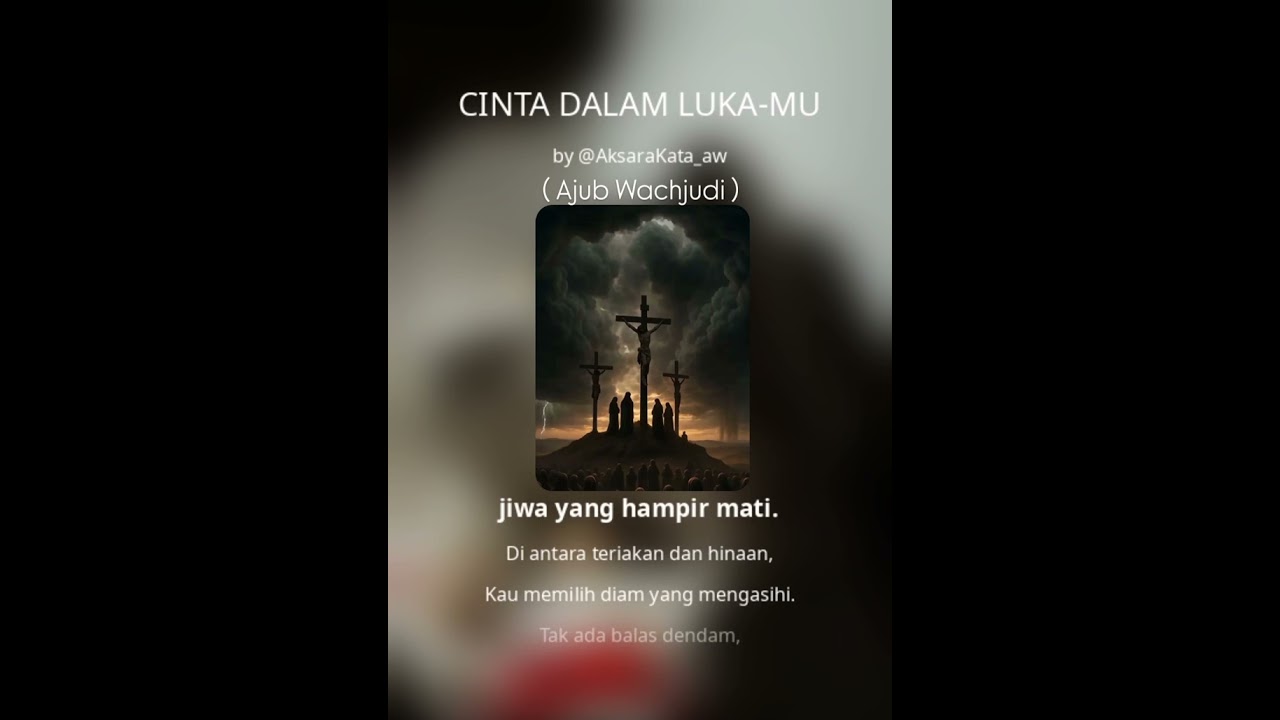 CINTA DALAM LUKA-MU