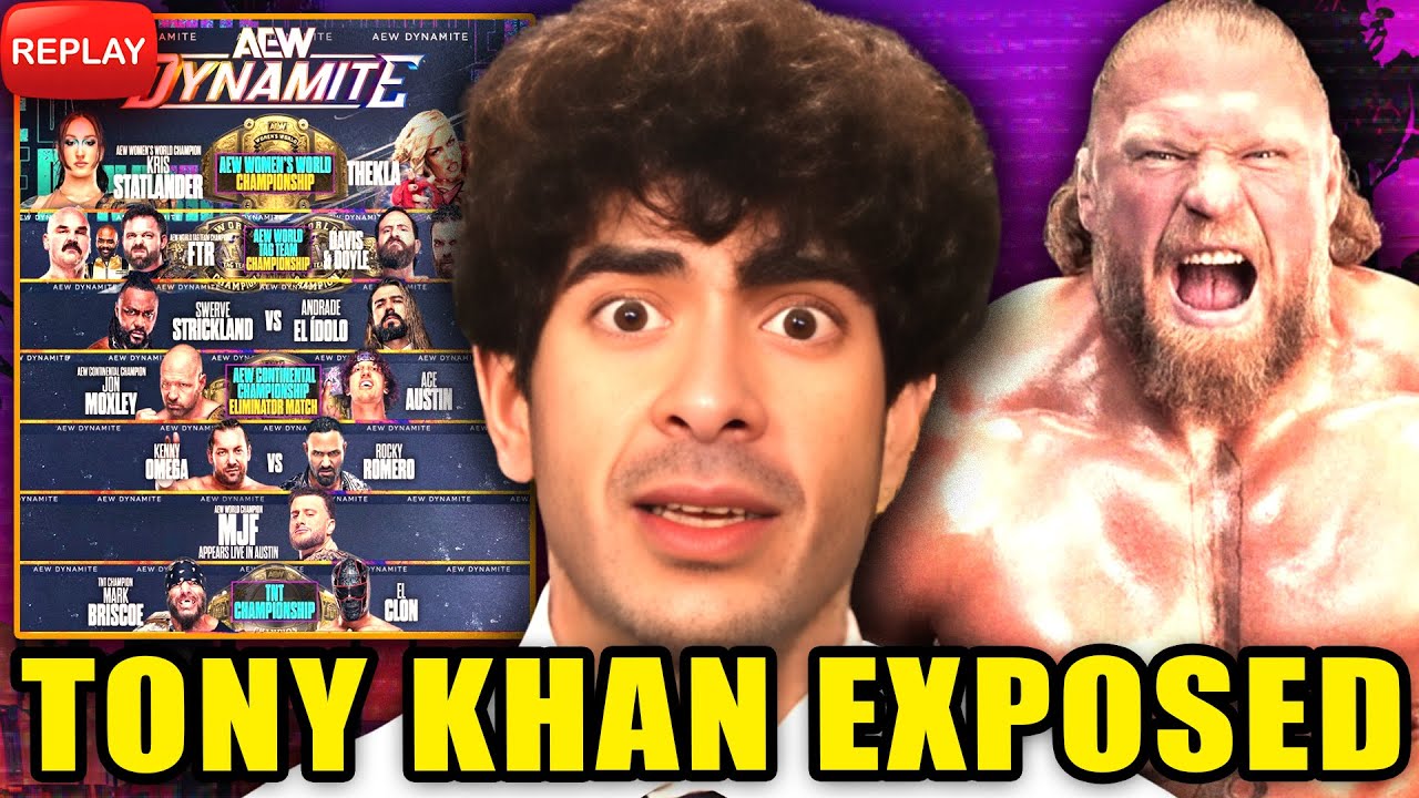 PWT #220 🔴 TONY KHAN BURNER ACCOUNT EXPOSED?! WWE Royal Rumble CHAOS + AEW Dynamite LIVE!
