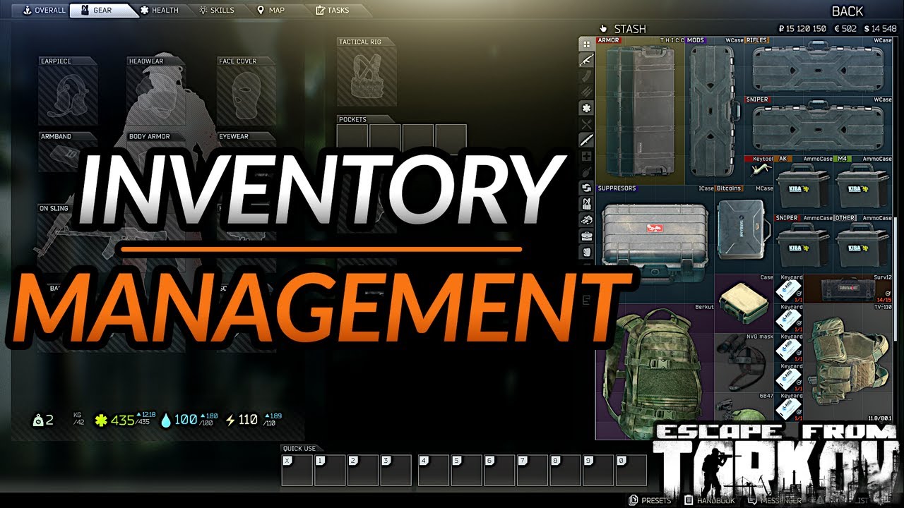 Standard Edition Stash Management - Escape from Tarkov