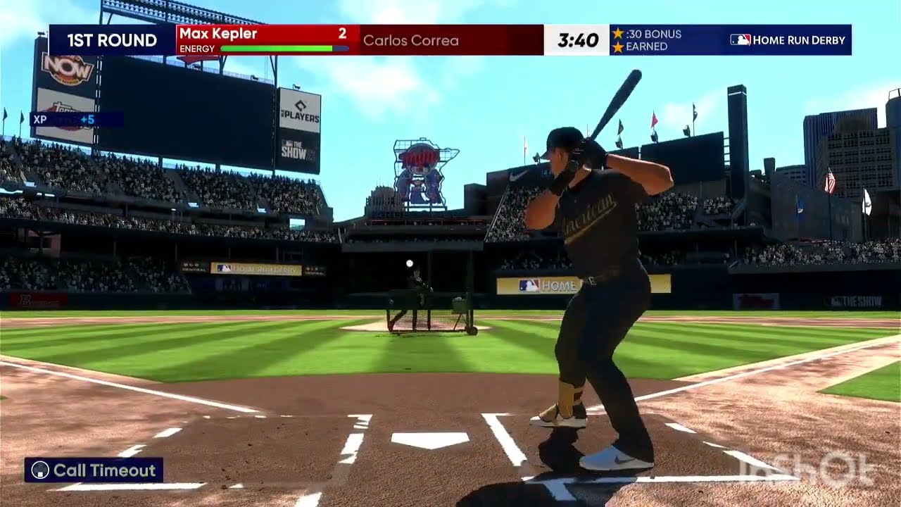 Соревнования по выбиванию хоум-ранов с участием команды Minnesota Twins только в MLB The Show 22 ...