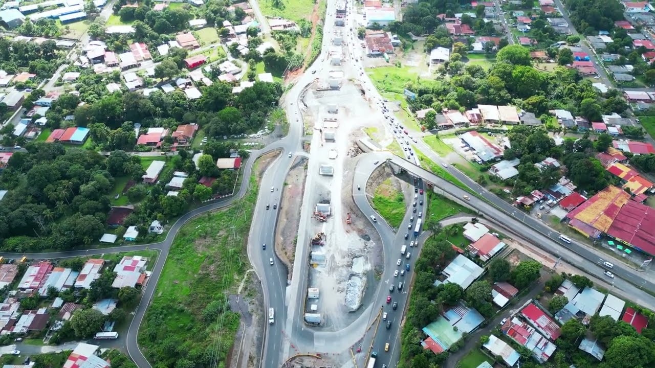 Avances viaducto de La Espiga en La Chorrera (Corredor de la playas  / etapa 1)