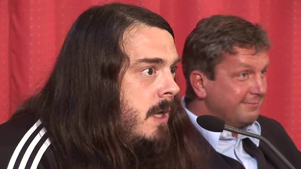Jonathan Meese, Durs Grünbein, Volker Caysa, Konstanze Schwarzwald und Udo Tietz