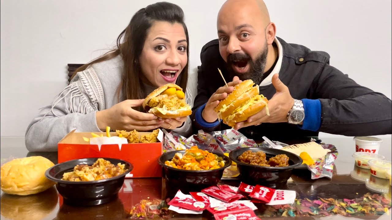 تجربه مطعم جديد DODZ دودز🍗🍔,,, وريفيو جديد ,,,,وحش الفرايد تشكن تاكل ايه من عنده😃💪,,,؟
