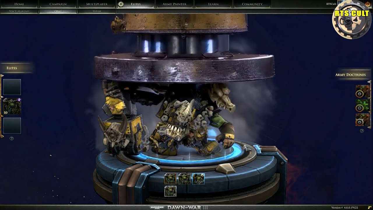 Dawn of War 3 - Gorgutz 'Ead 'Unter Warboss Elite unit