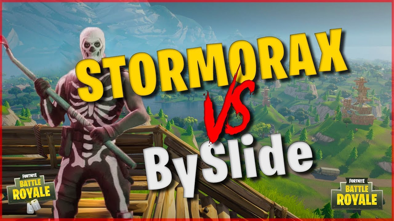 BySlide VS Stormorax - DOUBLE POV BUILD FIGHT - FORTNITE BATTLE ROYALE