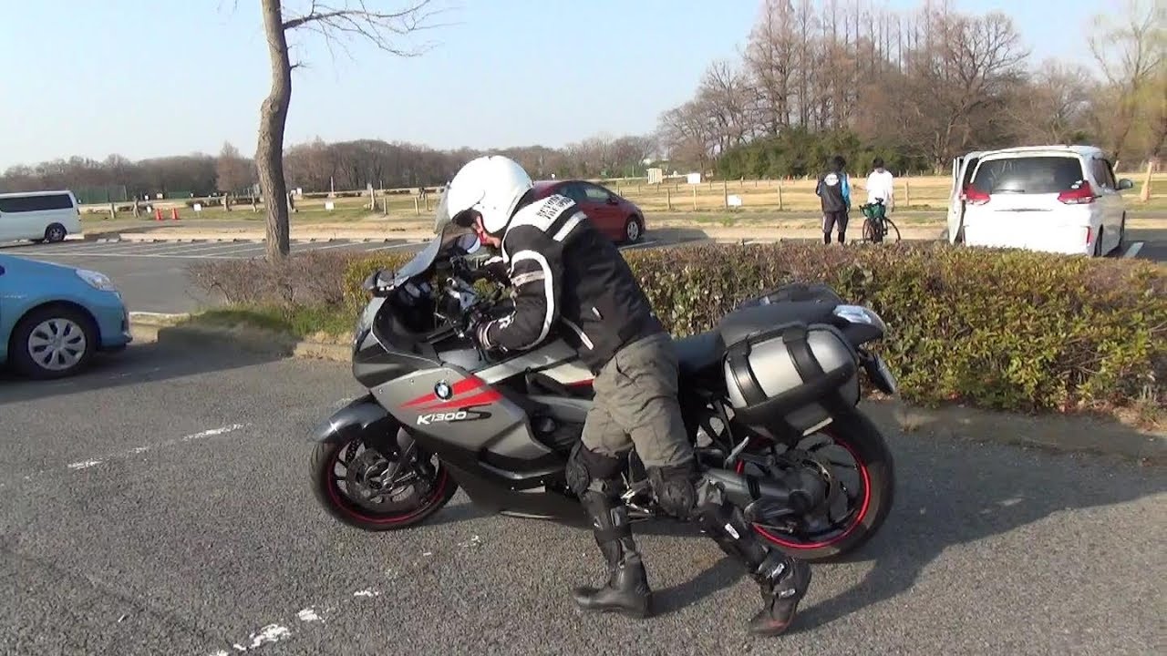 セパハンリッターバイクの取り回し、これをやるとバイクは軽くなる　BMW　K1300S
