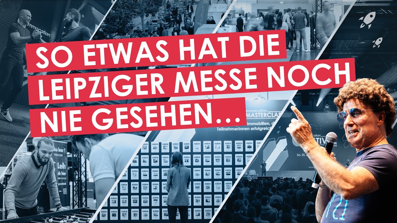 So etwas hat die Leipziger Messe noch nie gesehen… [immocation Festival 2025]