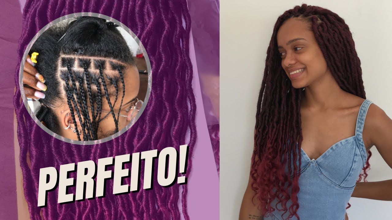 FAUX LOCS SEM NAGÔ E FÁCIL DE INSTALAR