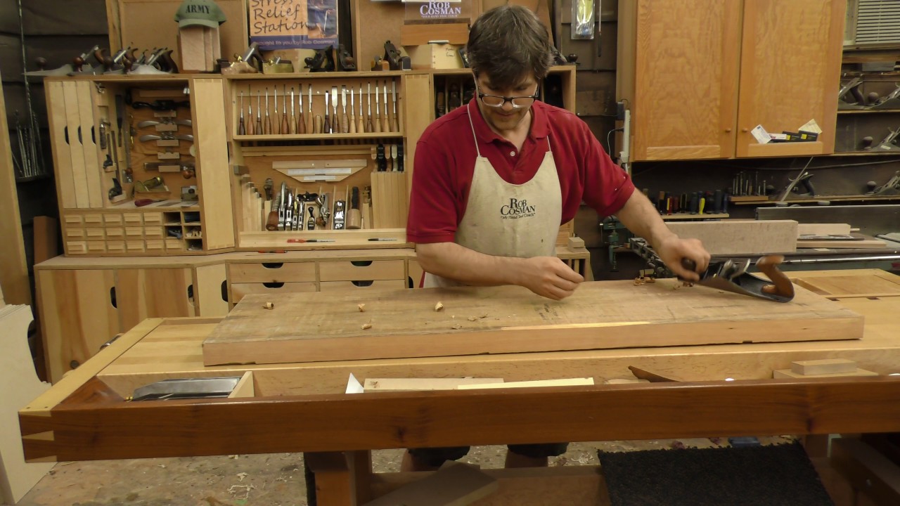 Planing Wide boards more accurately with Rob Cosman