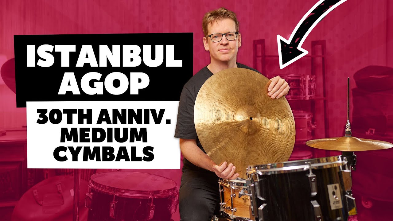 Istanbul Agop | 30th Anniv. Medium Cymbals | Sound Demo