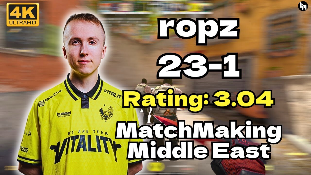 Aim:99! ropz (23-1) w/mezii/XTQZZZ/MaT (Inferno) | Valve Matchmaking Middle East | Aug 19, 2025