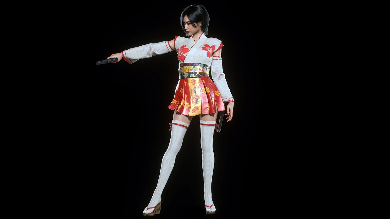 Resident Evil 4 Mod Ada Shrine Maiden