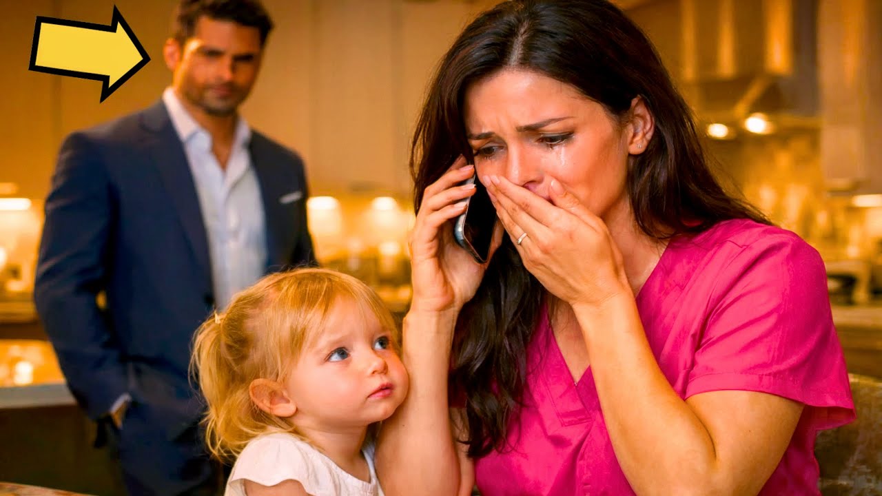 BABYSITTERIN WEINT AM TELEFON NACH VERRAT… BEMERKT DEN MILLIONÄR NICHT