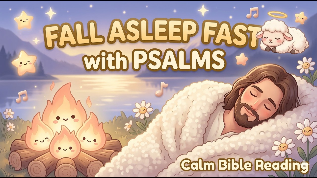 Fall Asleep Fast with Psalms - Calm Bible Reading