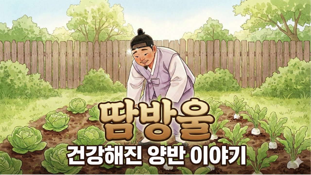 게으름쟁이 양반을 살린 진짜 보약의 정체｜땀방울 풀 옛이야기 #재미있는이야기 #좋은글