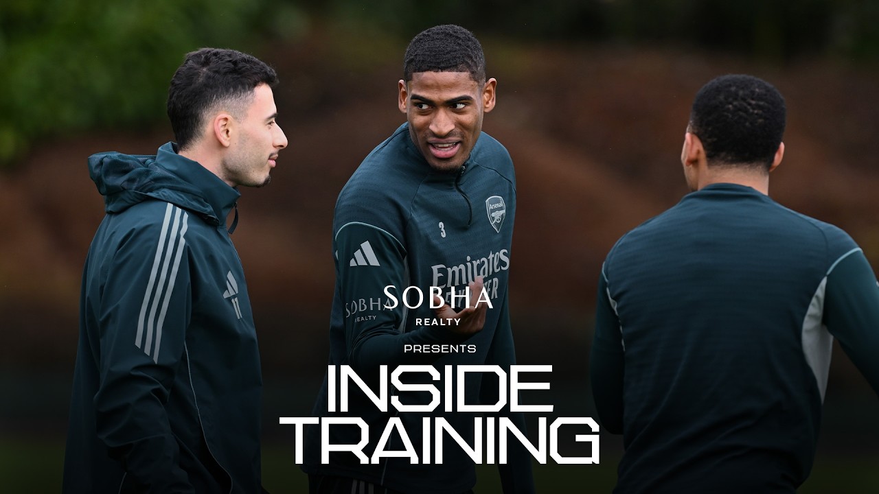 Gyokeres shooting & work in the gym 🎯 | INSIDE TRAINING | Getting ready for Brentford | PL