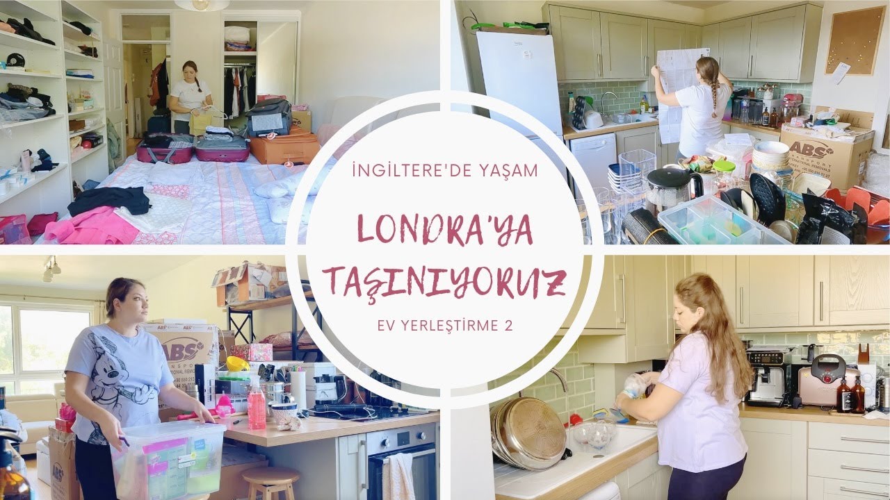 Londra'daki Evimizde Mutfağı Yerleştiriyoruz | Hiç Azalmayan Koliler | Ev Yerleştirme Bölüm 2