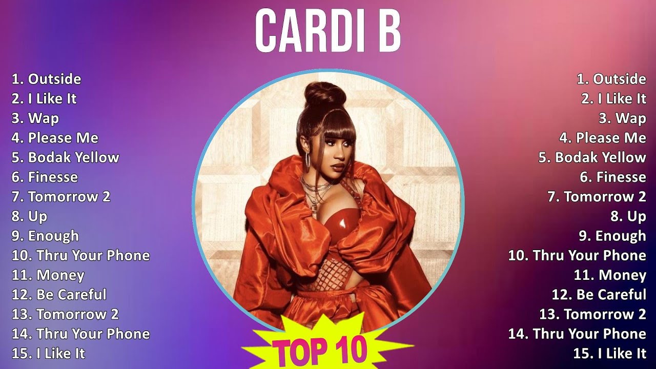 Cardi B 2025 MIX The Very Best - Outside, I Like It, Wap, Please Me