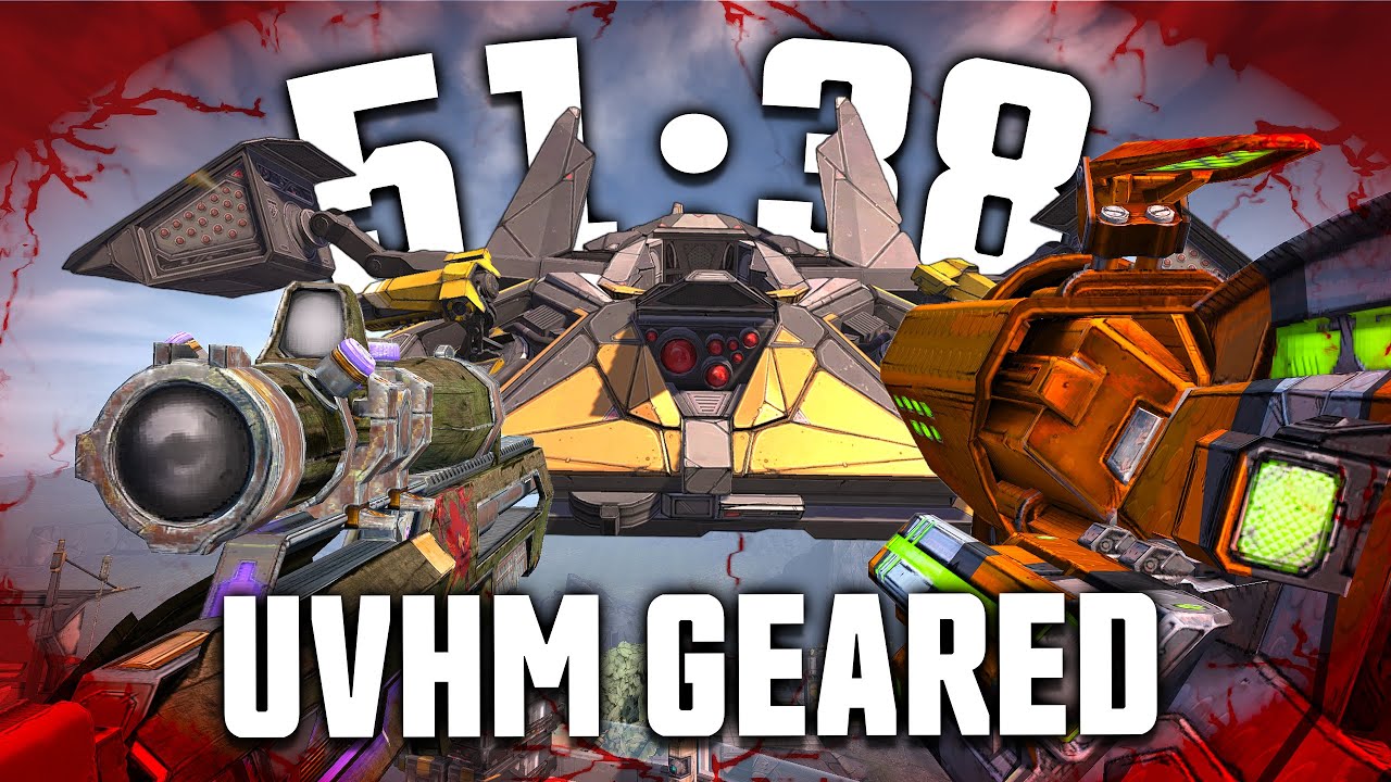 Borderlands 2 Geared UVHM Speedrun in 51:38