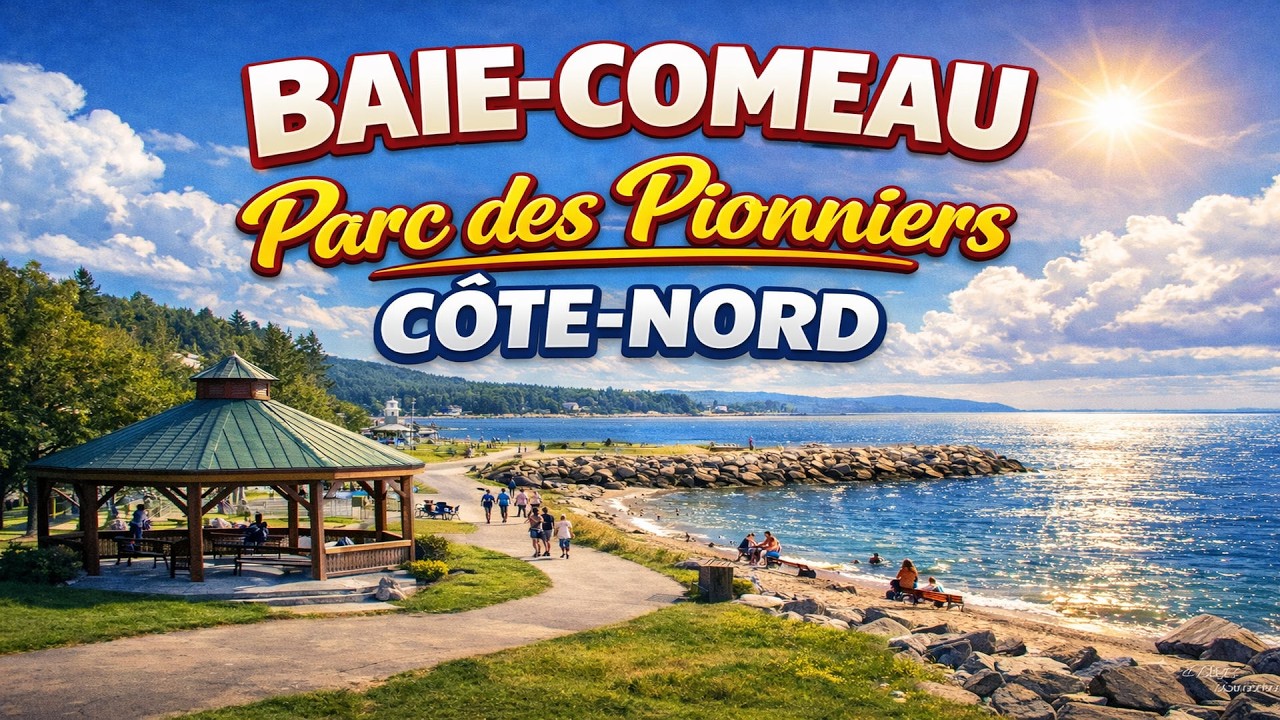 À la découverte de Baie-Comeau, au Parc des Pionniers (Côte-Nord 2023)