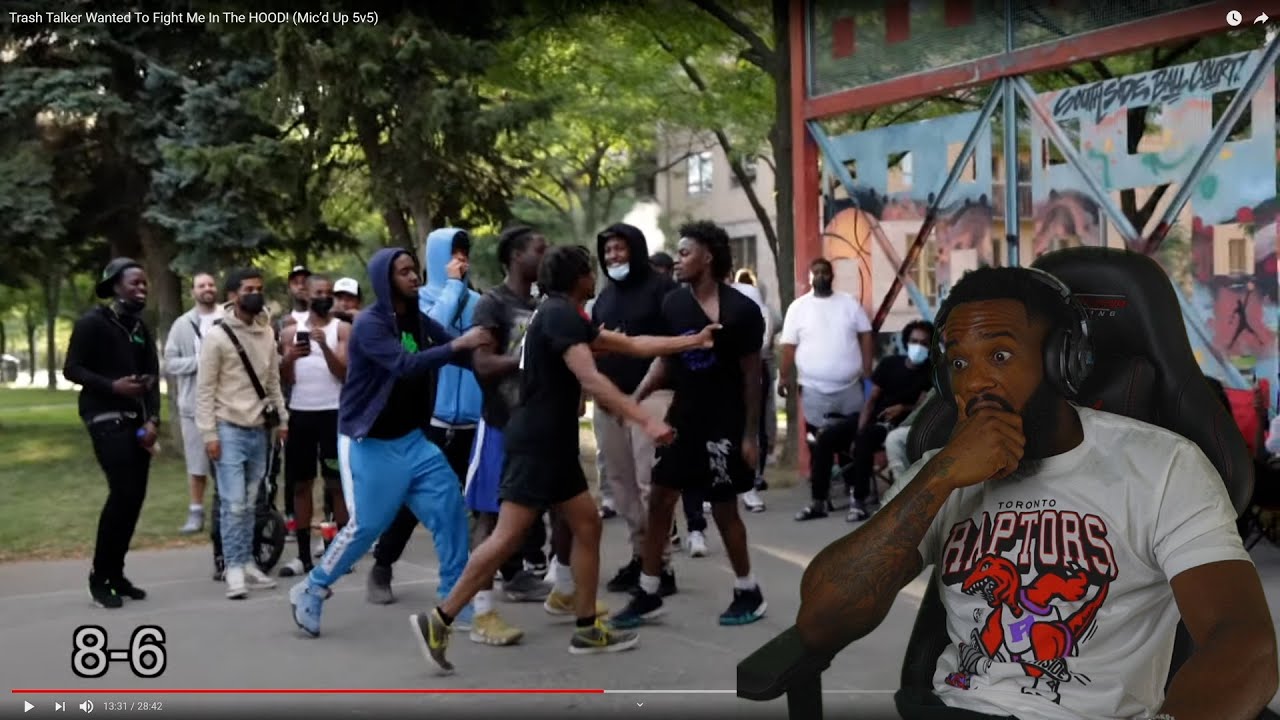 IT'S GETTING DISRESPECTFUL LOL! Trash Talker Wanted To Fight Me In The HOOD! (Mic’d Up 5v5)