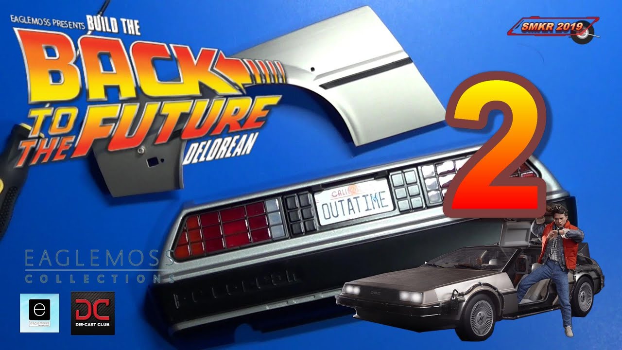 Build The Back To The Future Delorean Issue 2 - Front Left Fender, Trim and Tail Light