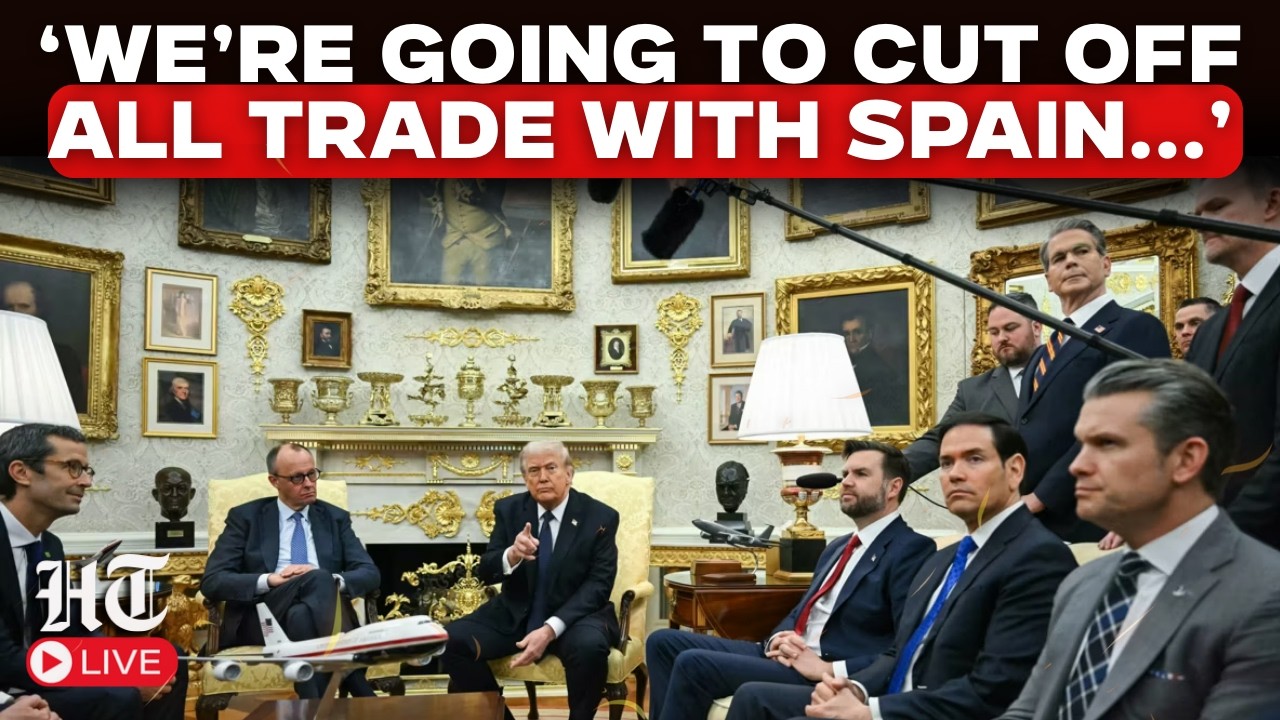 Donald Trump LIVE: Trump Lashes Out At Spain, Says He Is 'Going To Cut Off All Trade' | US News LIVE