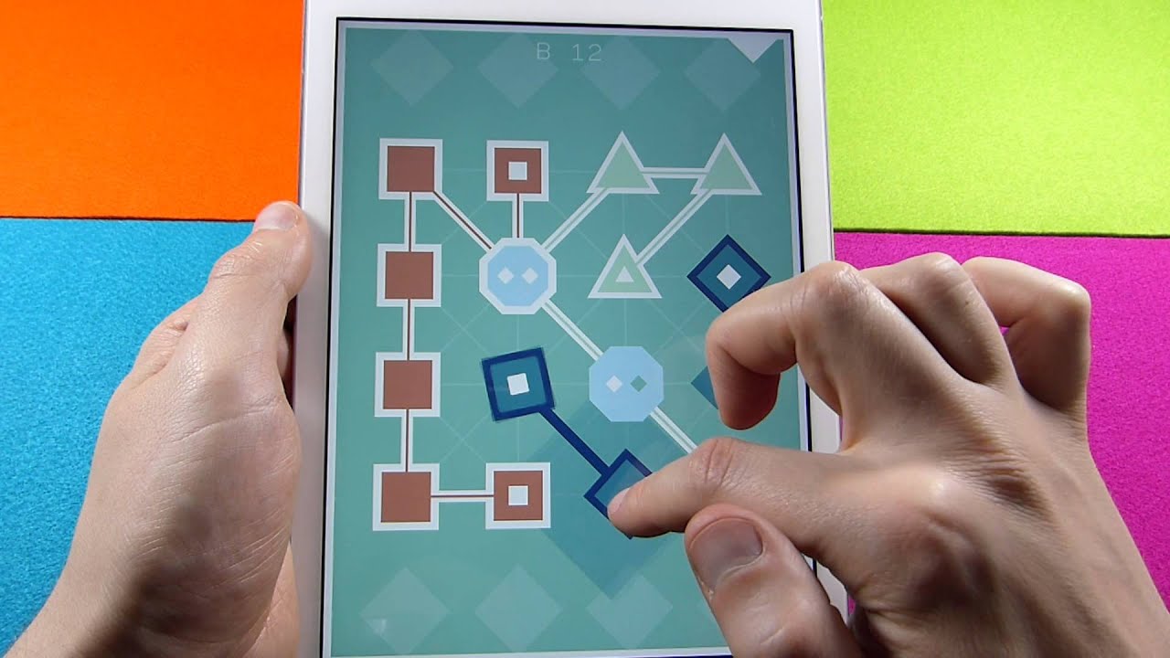 Lyne (Logic Puzzle, iPad Air/ iPhone), iTouchandPLAY.de