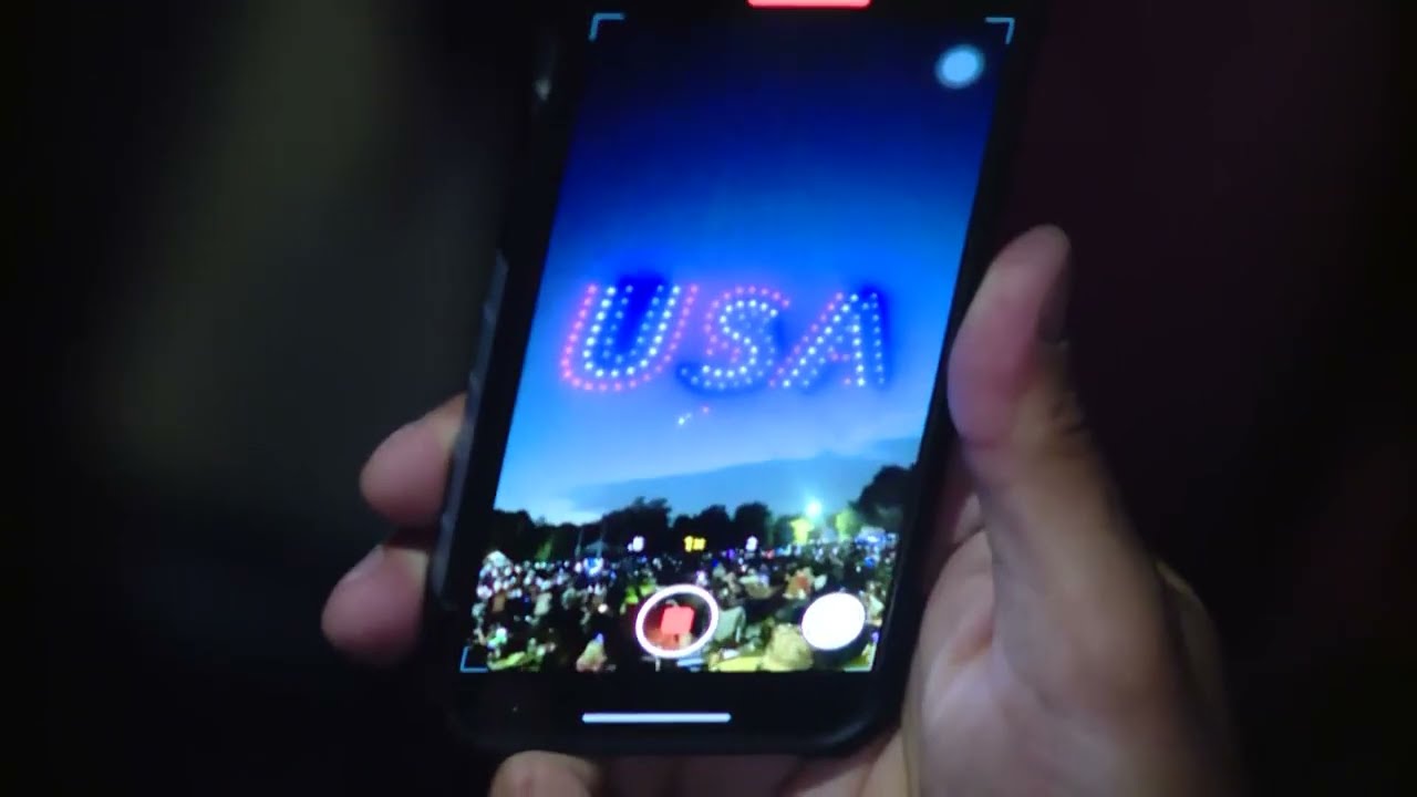 Salt Lake City's 4th of July Drone Show 2023