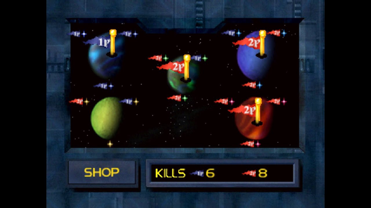 [3DO] Off-World Interceptor. Battle - 2 Player Deathmatch