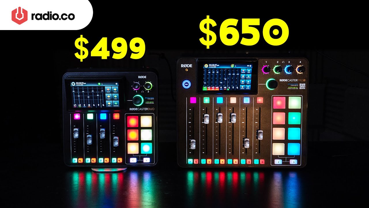 Which Rodecaster should YOU buy? - Rodecaster Duo vs. Rodecaster Pro 2 (Comparison & Review)