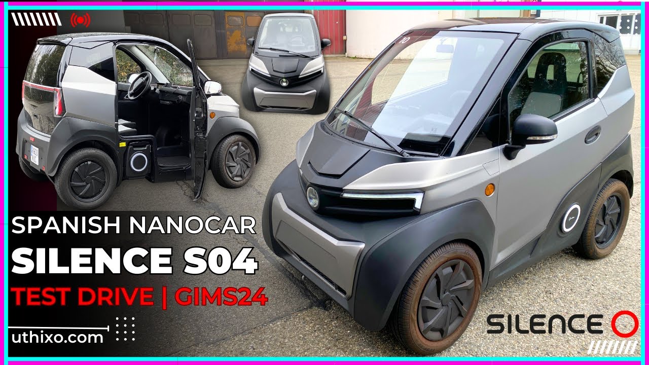 SILENCE S04 NANOCAR | POV — бортовой тест-драйв на Женевском автосалоне 2024 года через Geneva Pa...