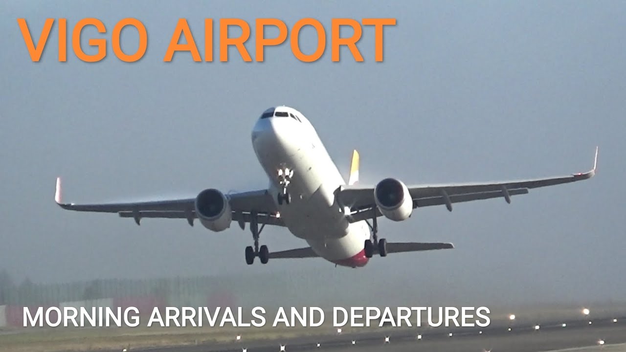 [HD] Spotting the morning wave at Vigo Airport
